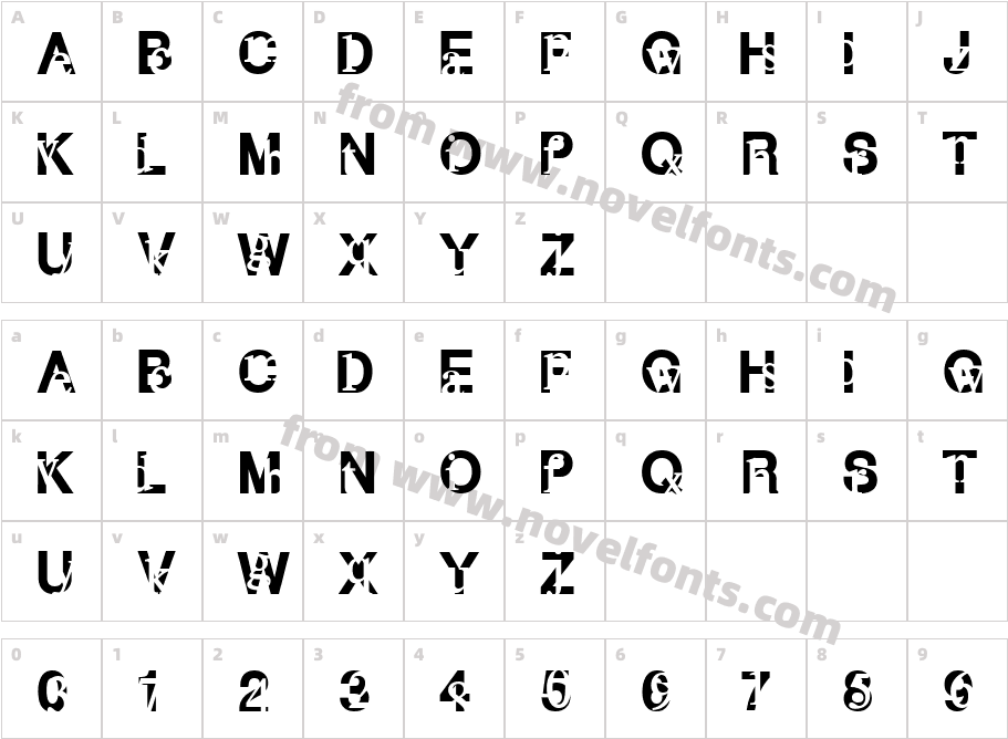 SubtextCharacter Map