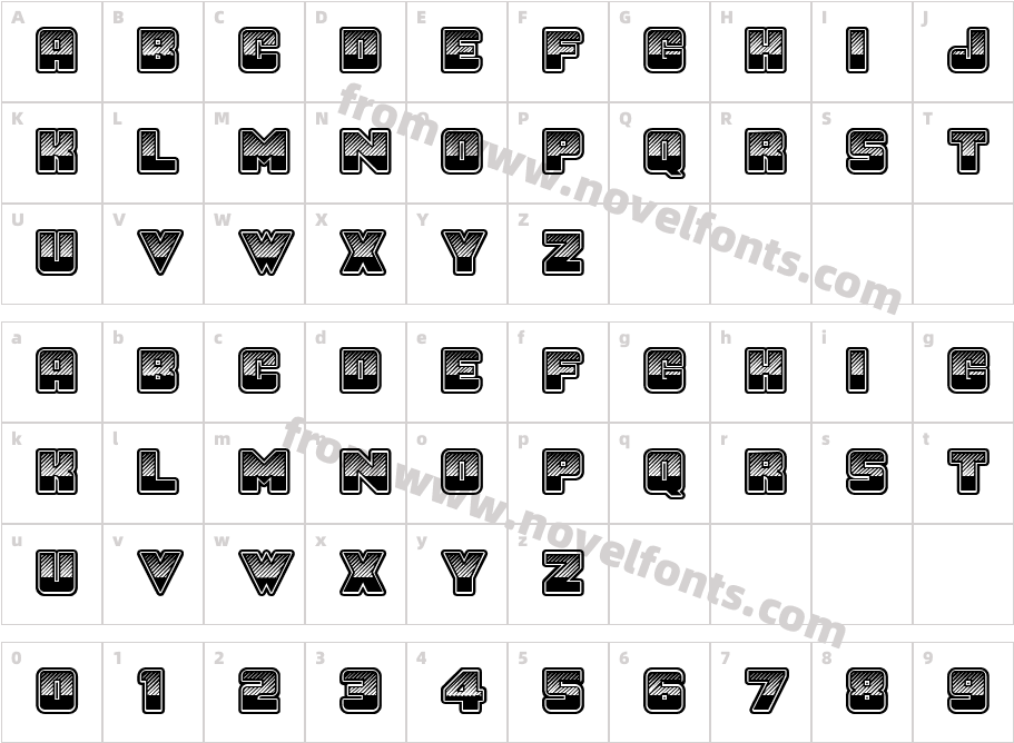 Sunset GPCharacter Map