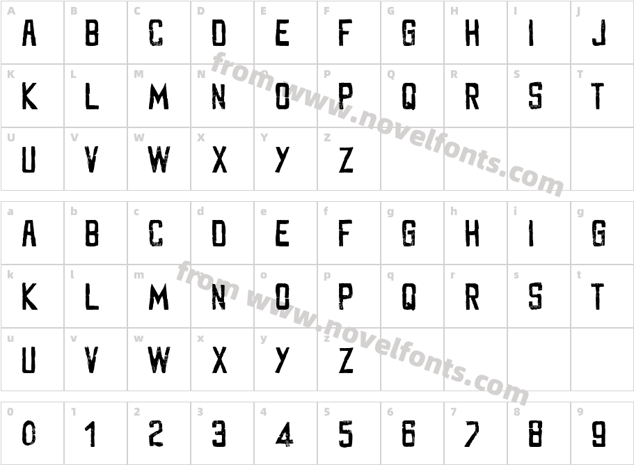 Super Cerdo Inc.Character Map