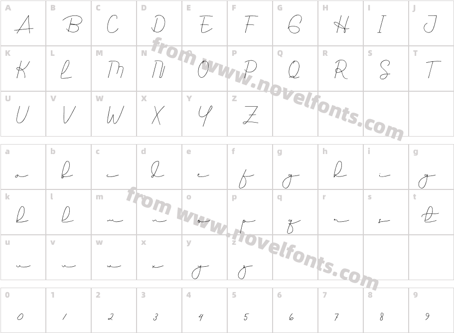 SweetAliceRegularCharacter Map