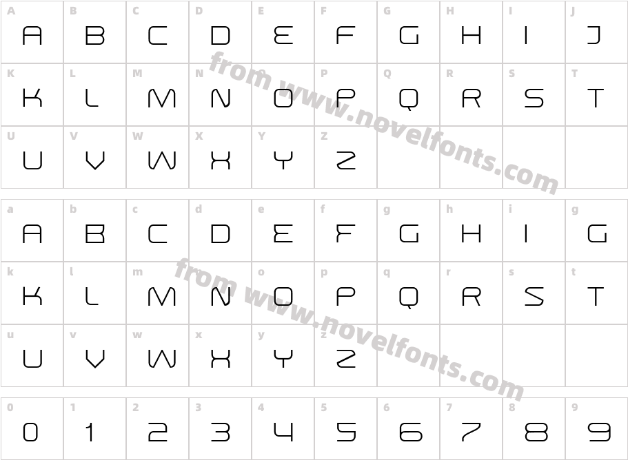 Swisz ThinCharacter Map