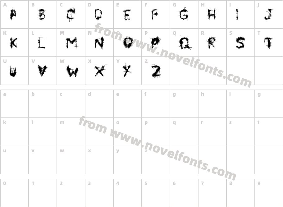 SymbioteCharacter Map