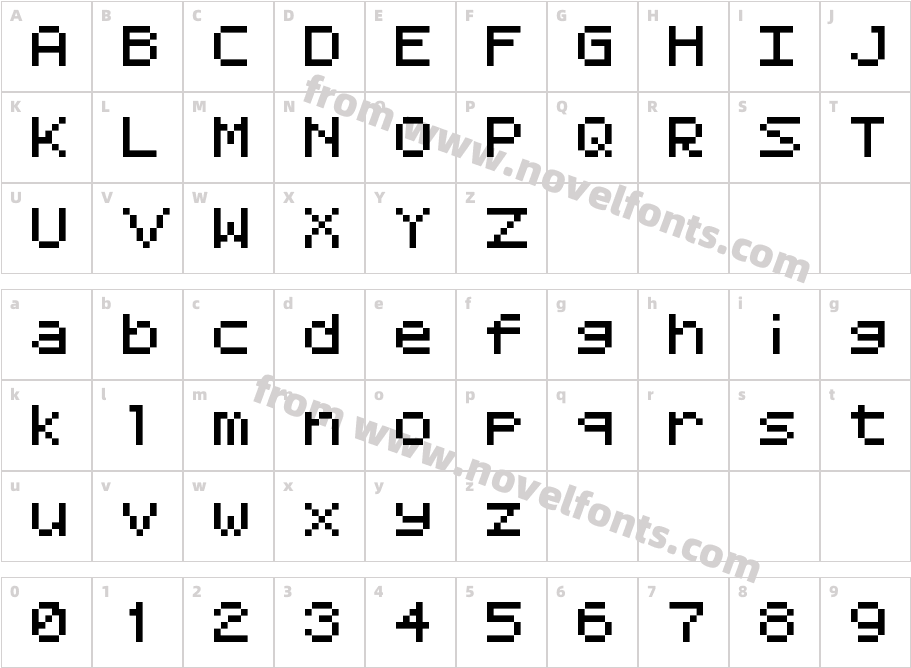 Synchronizer NBP RegularCharacter Map