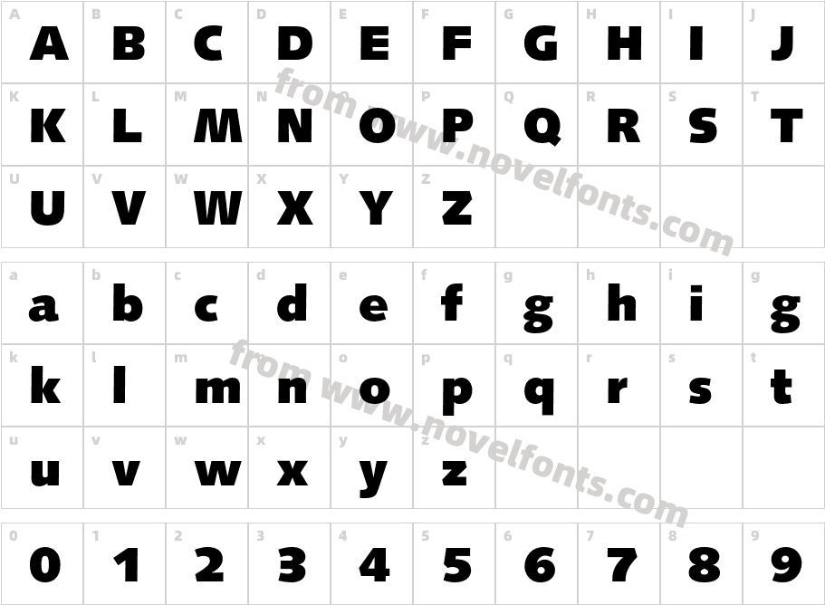 Syntax-UltraBlackCharacter Map