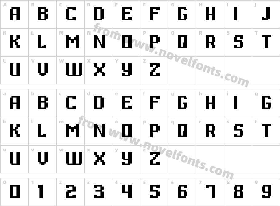 DigitalCharacter Map