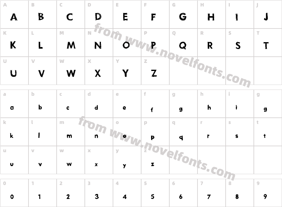 THURSTON_ercCharacter Map