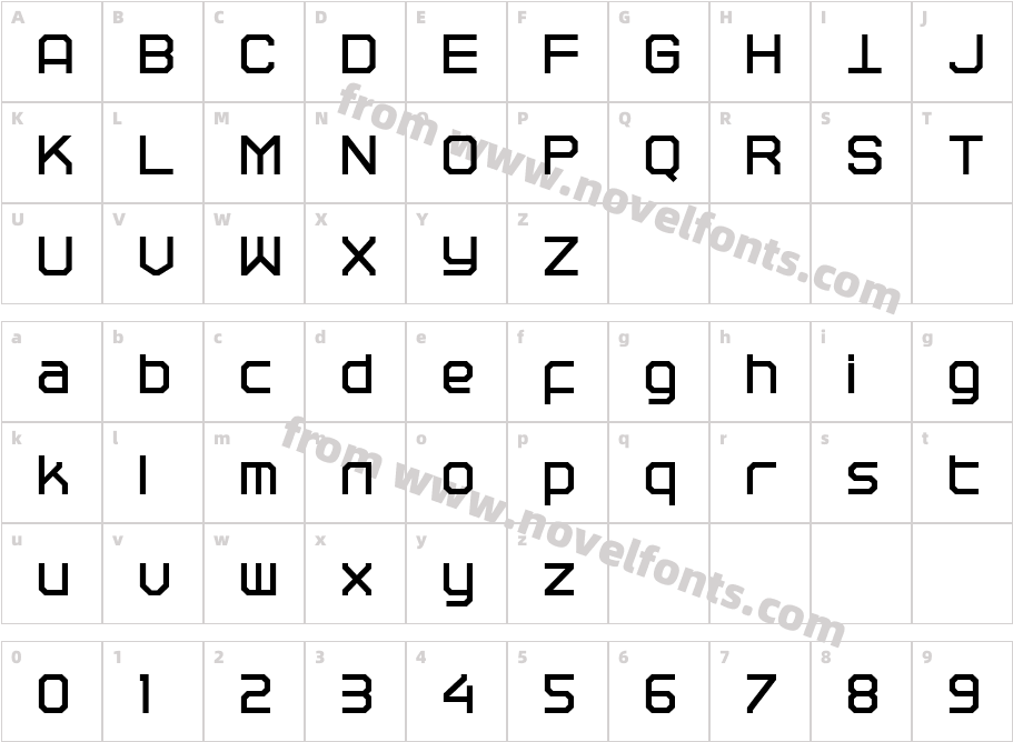 TRACEROUTECharacter Map