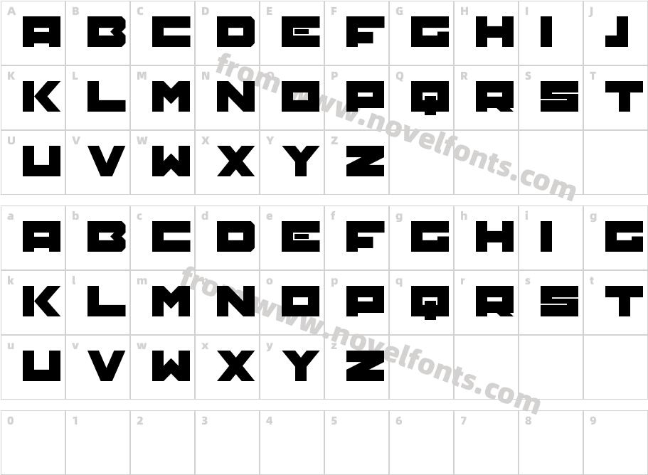 TRTLCharacter Map