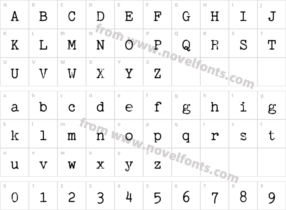 TT2020StyleG-Regular-ASCIICharacter Map