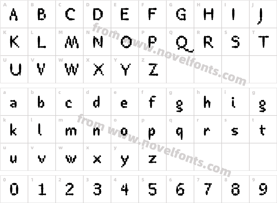 TTRheostatCelsius-BoldCharacter Map