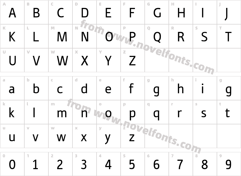 TabulaITCStd-BookCharacter Map