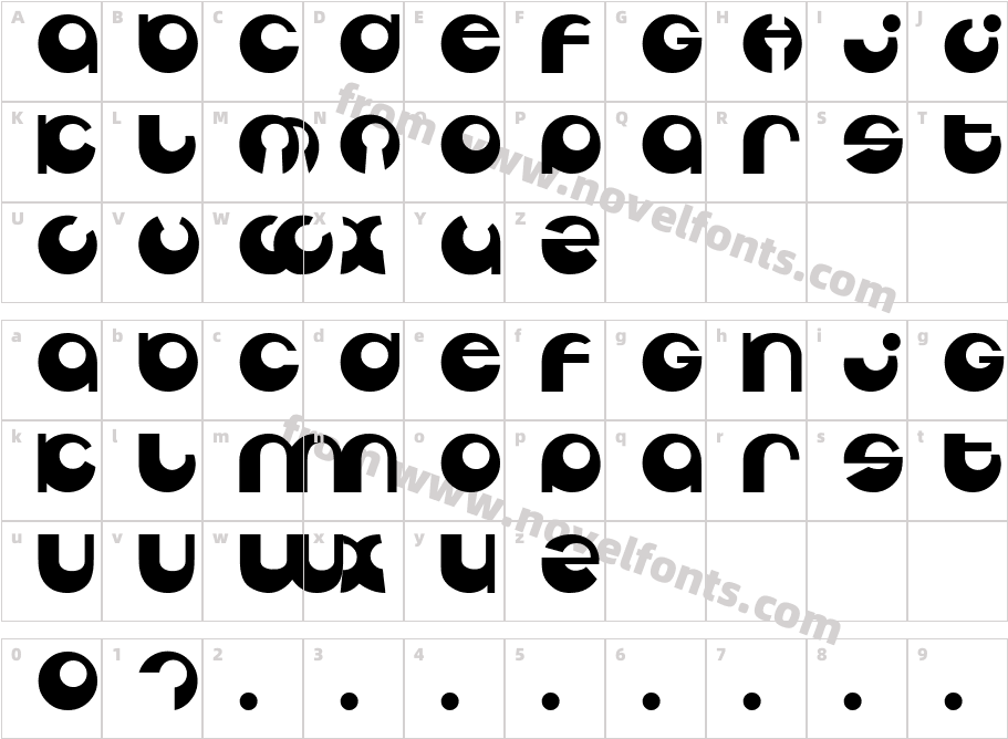 TabunCharacter Map