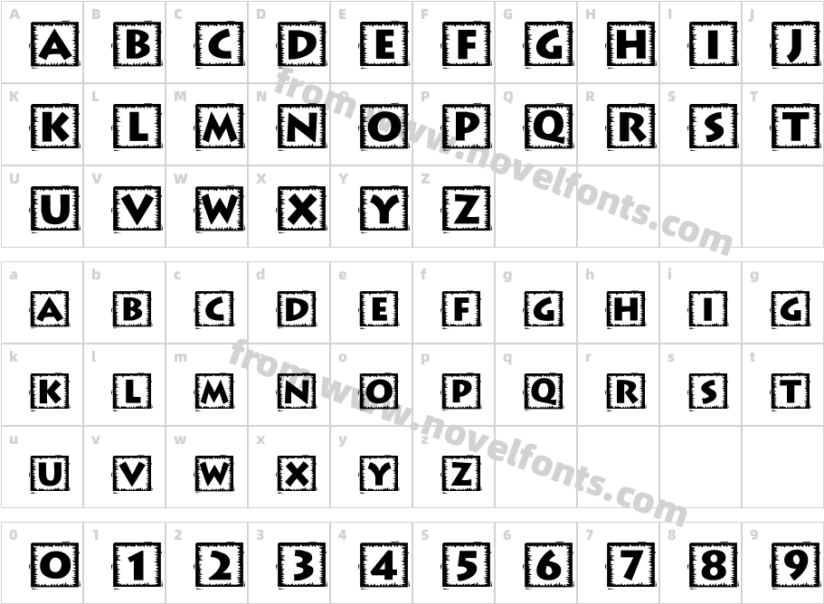 Taco BoxCharacter Map