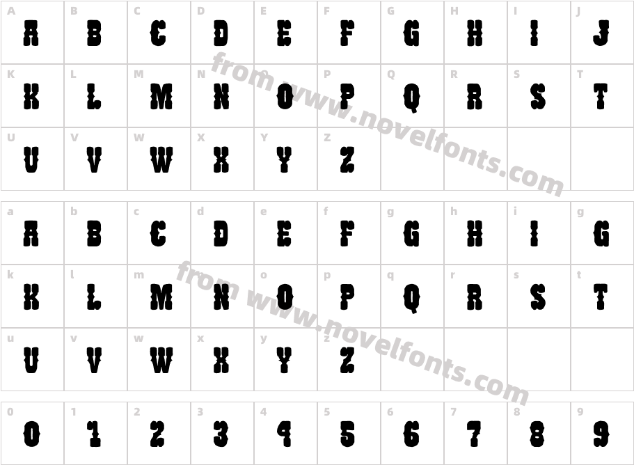 Tanomuze CowboyCharacter Map