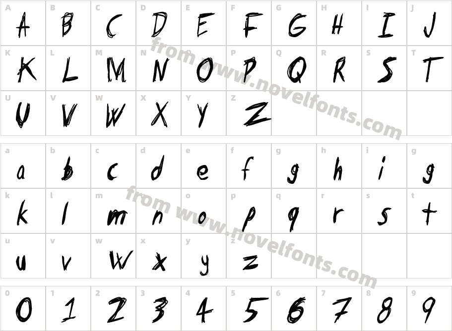 Tape LoopCharacter Map