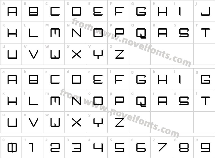 Tech NoirCharacter Map