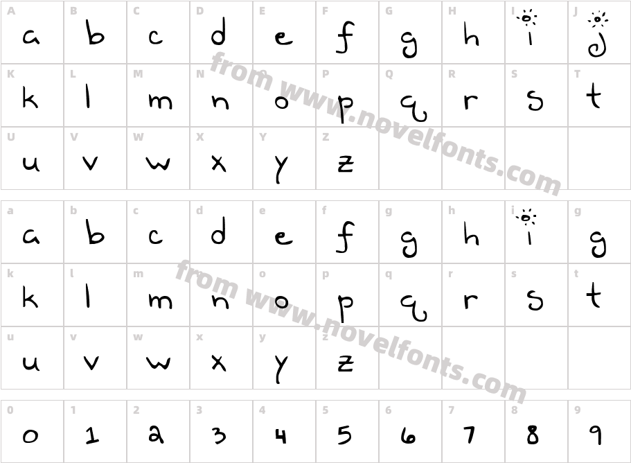 Teen Dreem MagazeenCharacter Map