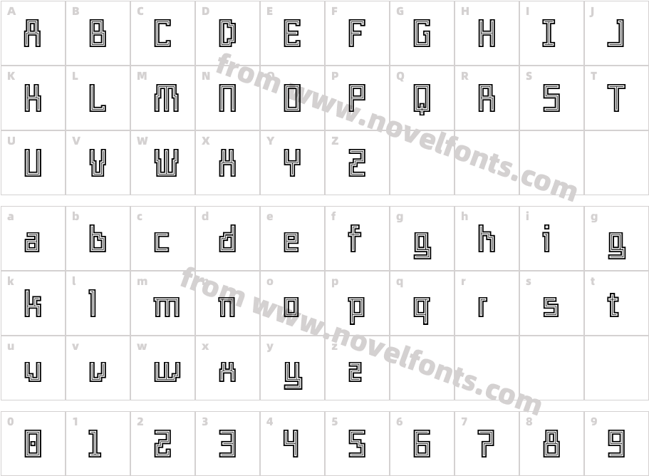 Templo KolegioCharacter Map