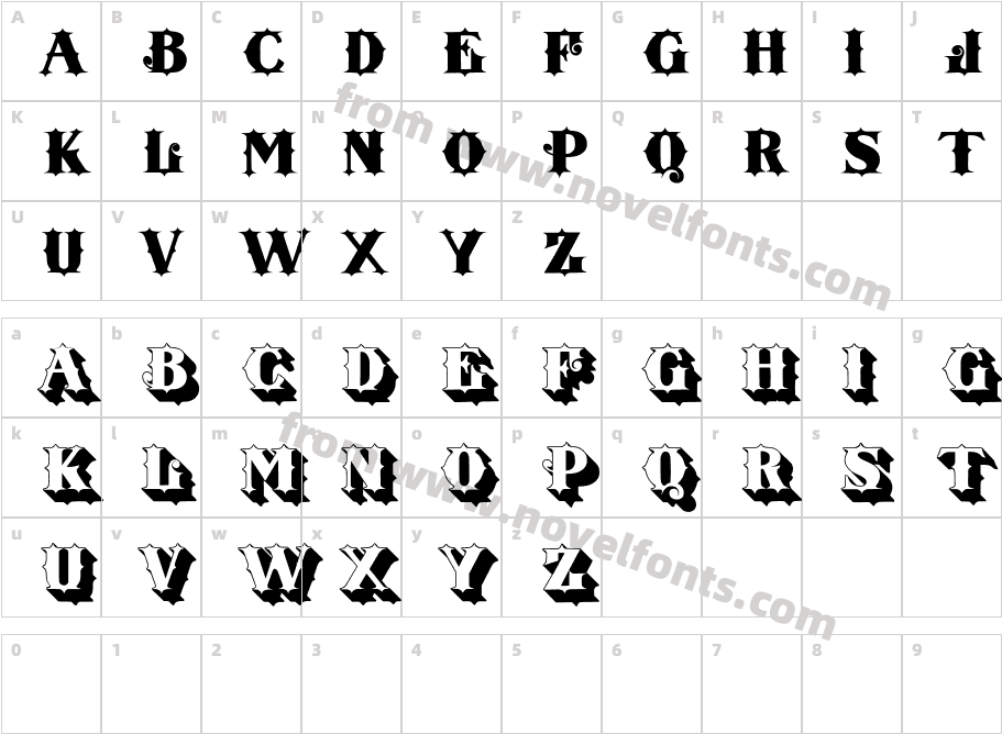 TenderloinCharacter Map