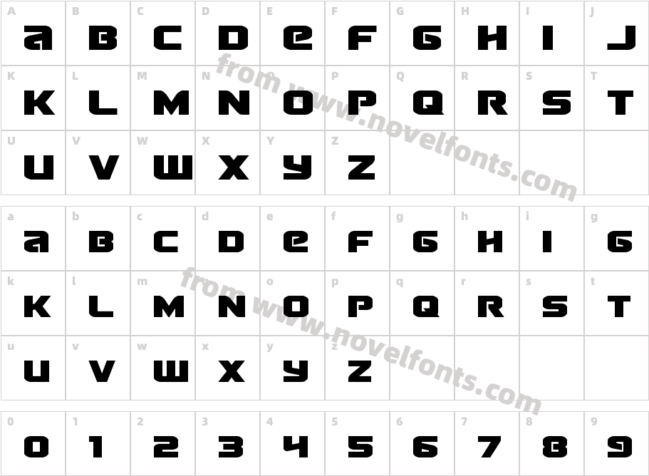 Terran Drop-CaseCharacter Map