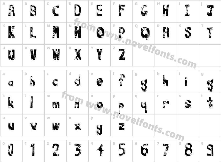 That's it!Character Map