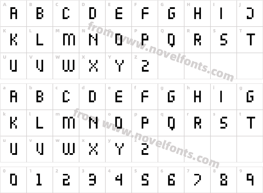 The MorgueCharacter Map