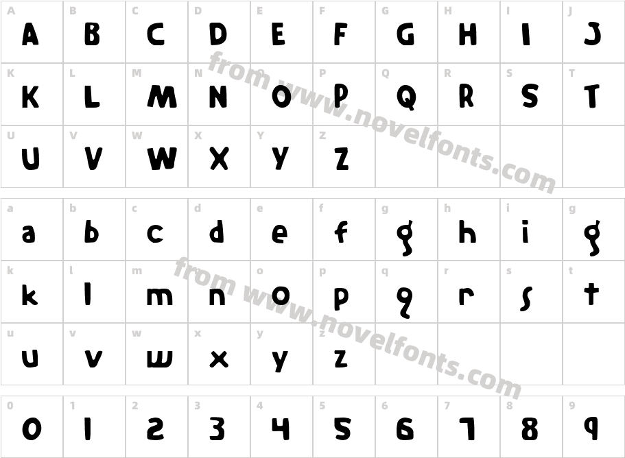 The RiflemanCharacter Map