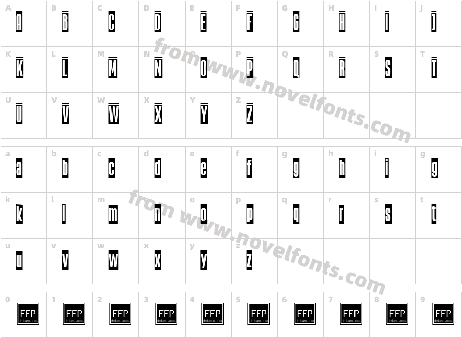 TheBlackBoxCharacter Map