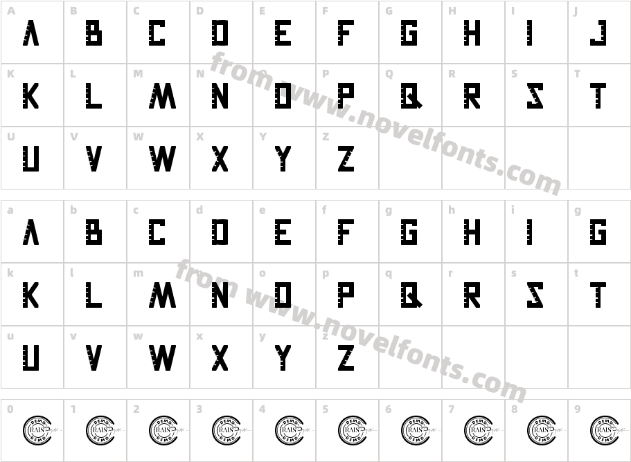 TheRulerDemoRegularCharacter Map