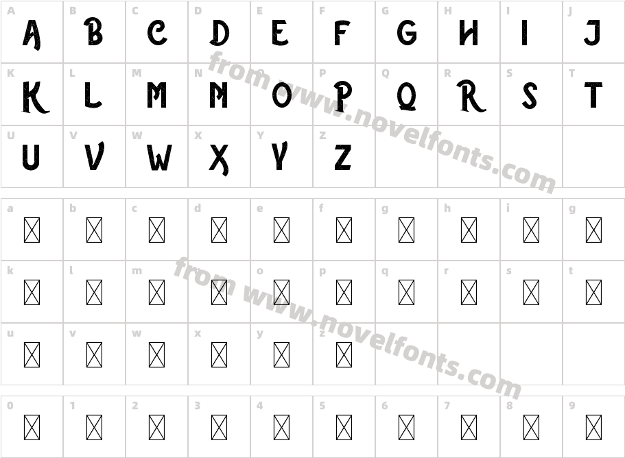 TheRusticDemoRegularCharacter Map