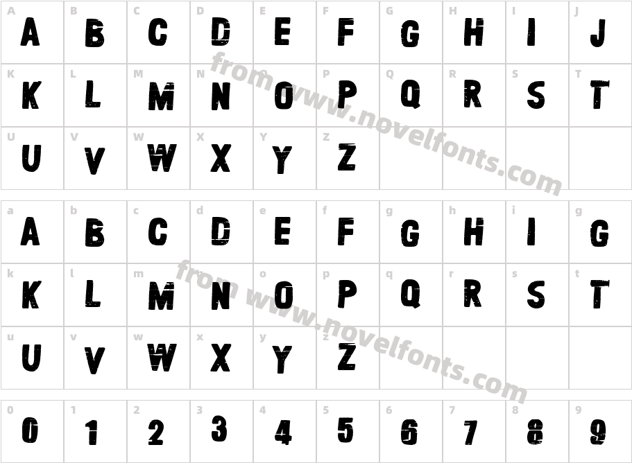 ThermometerCharacter Map