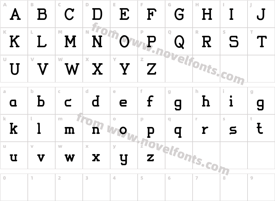 Thomas ElegantCharacter Map