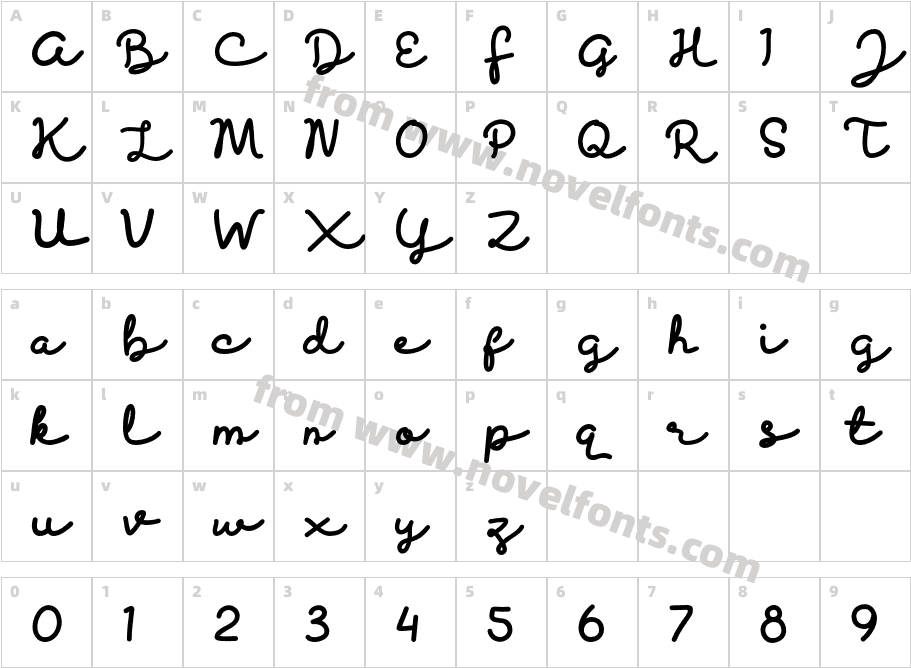 DiscobabyCharacter Map