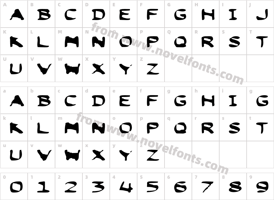 ThumtaxICGCharacter Map