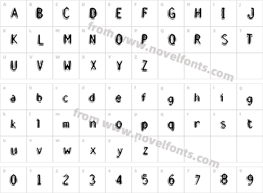 Discount InfernoCharacter Map