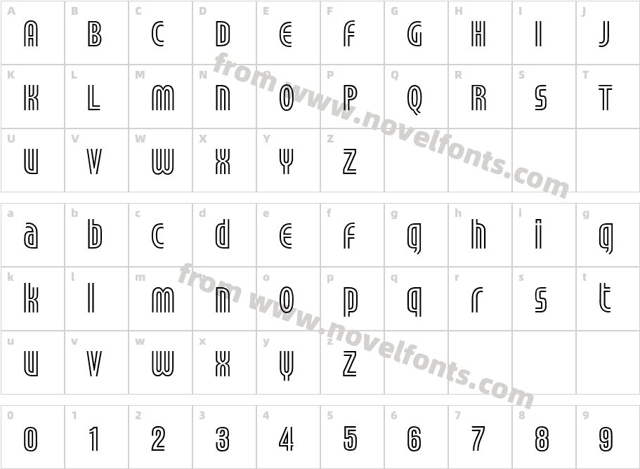 Timbre-AltCharacter Map