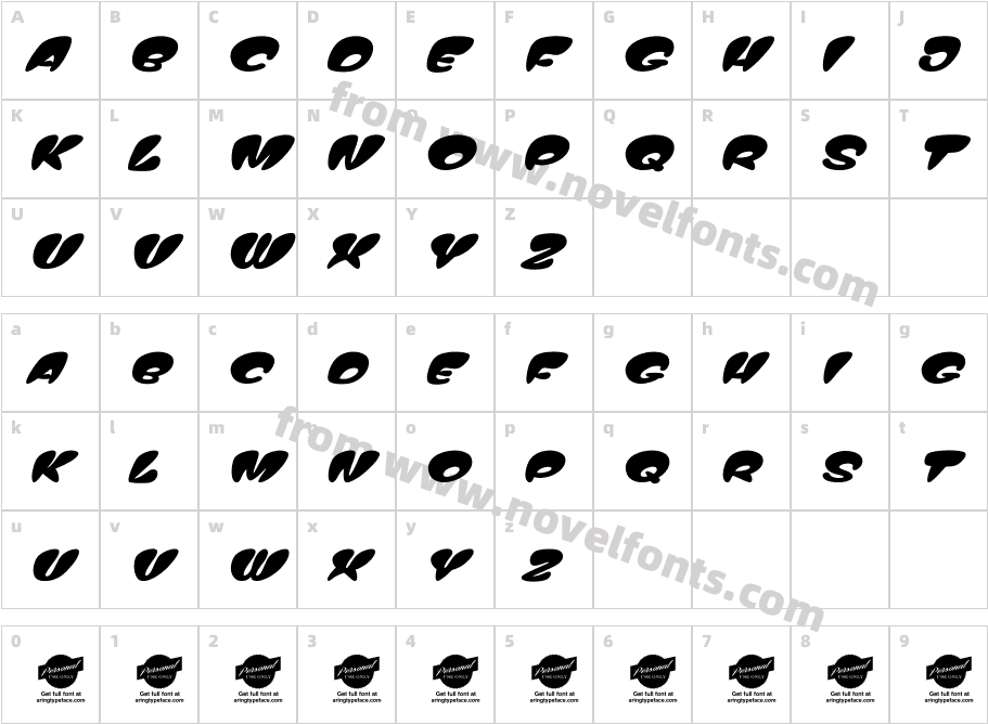 Top Comic Personal Use OnlyCharacter Map