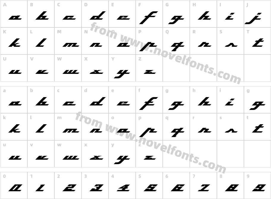 Top Speed HeavyCharacter Map