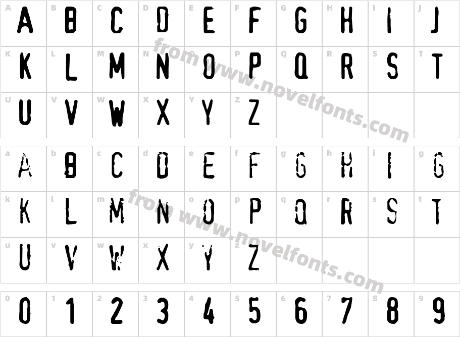 TopSecretRegularSWFTECharacter Map