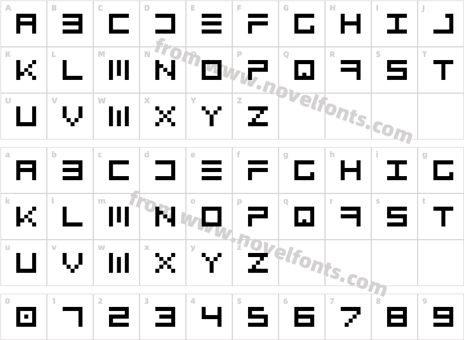 TopoCharacter Map