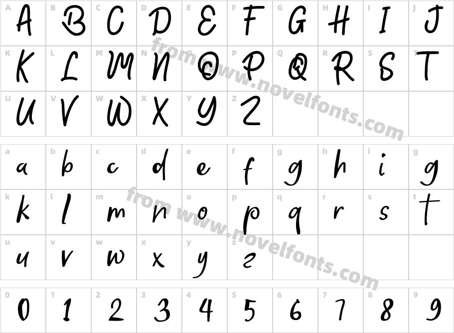 ToussaintRegularCharacter Map