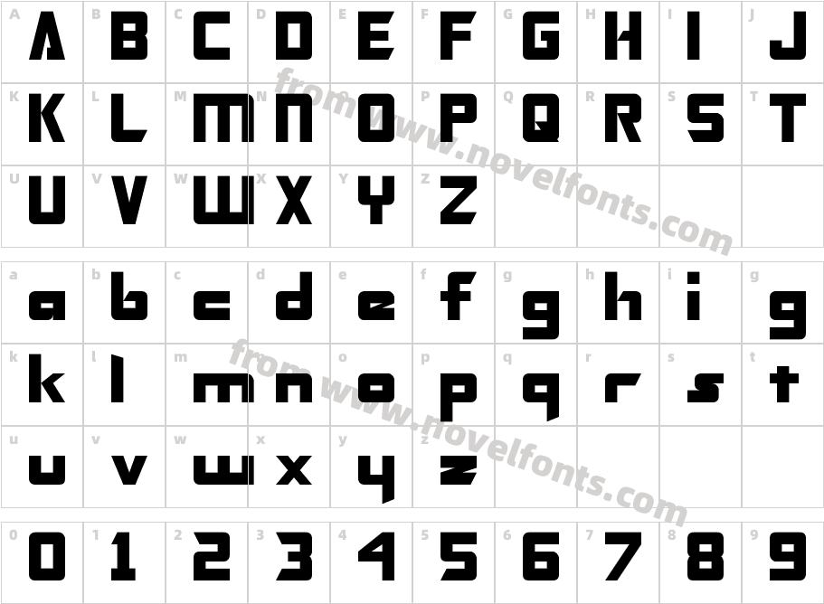 Transformers Solid NormalCharacter Map