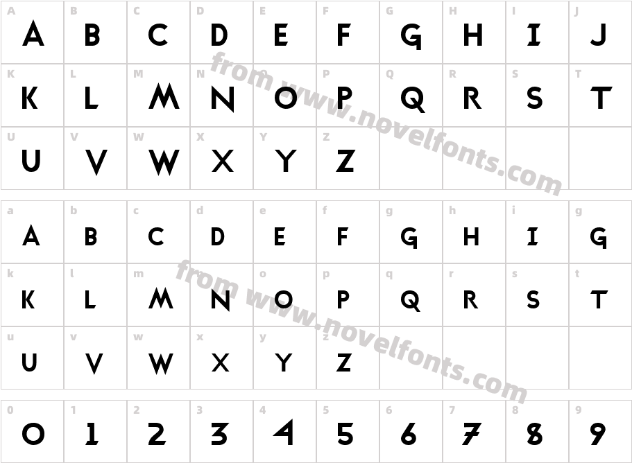 Transmetals  NormalCharacter Map