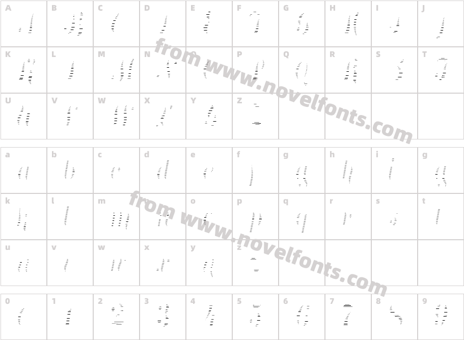 Treasury System DSSCharacter Map