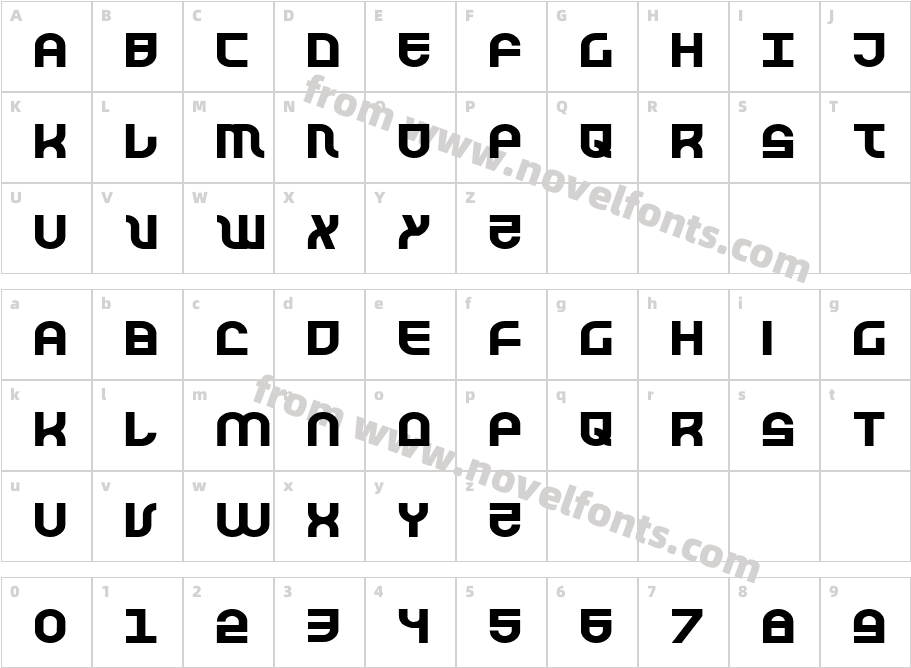 Trek Trooper ExpandedCharacter Map