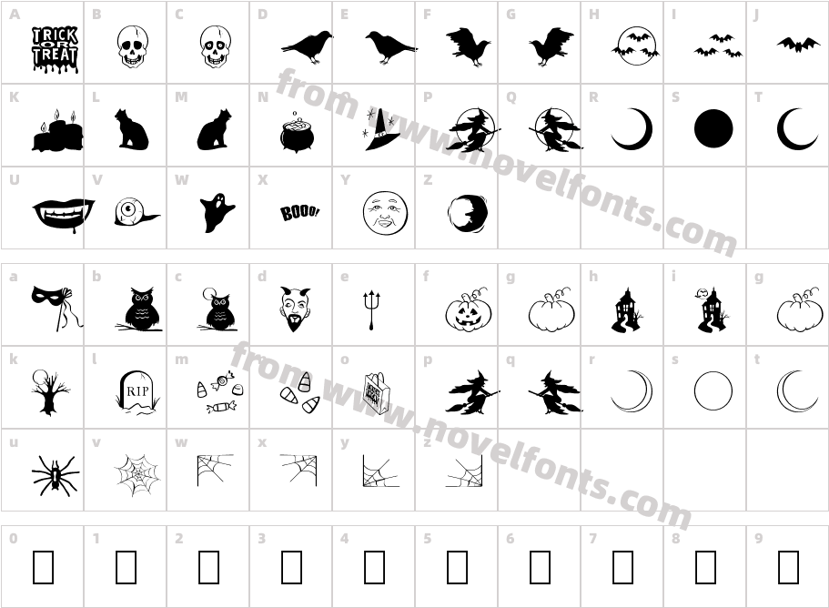 Trick or Treat 2Character Map