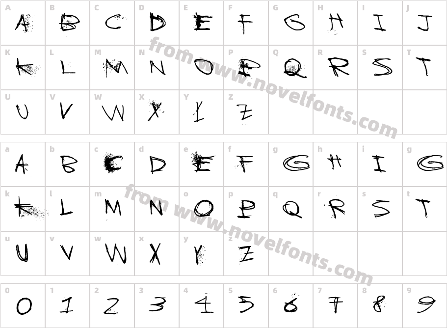 Tricky ChristineCharacter Map