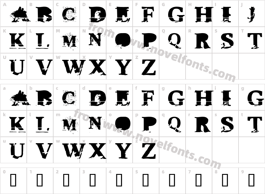 TripleXXXCharacter Map