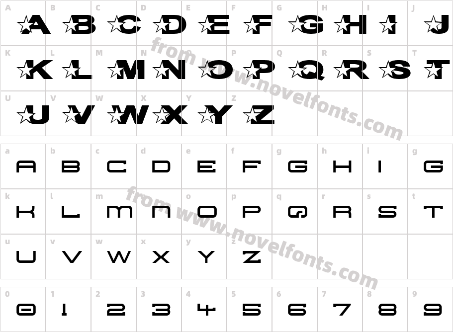 Troglodyte PopCharacter Map