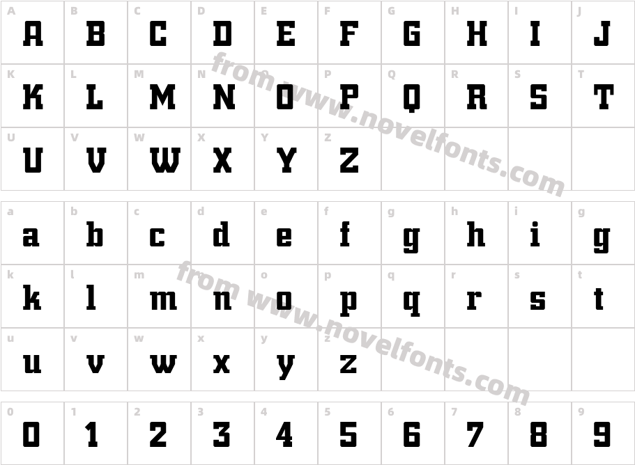 TrumpTownProCharacter Map